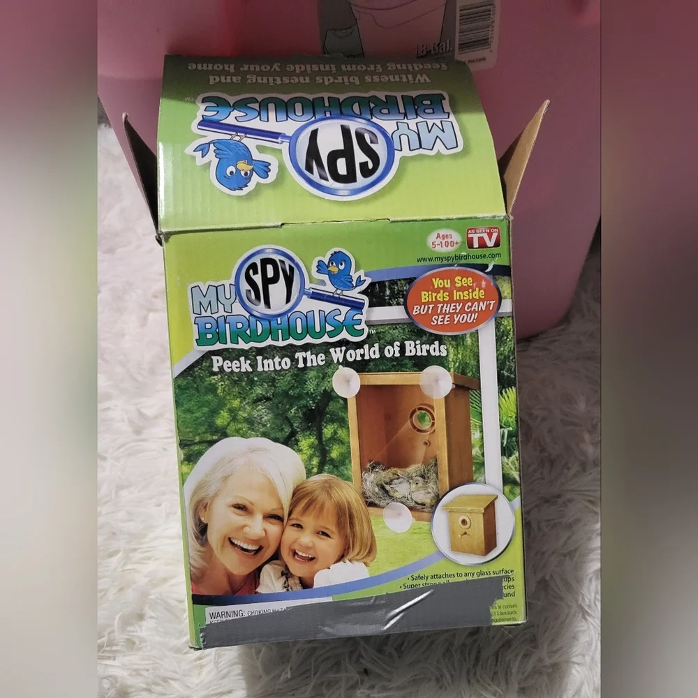 My spy birdhouse